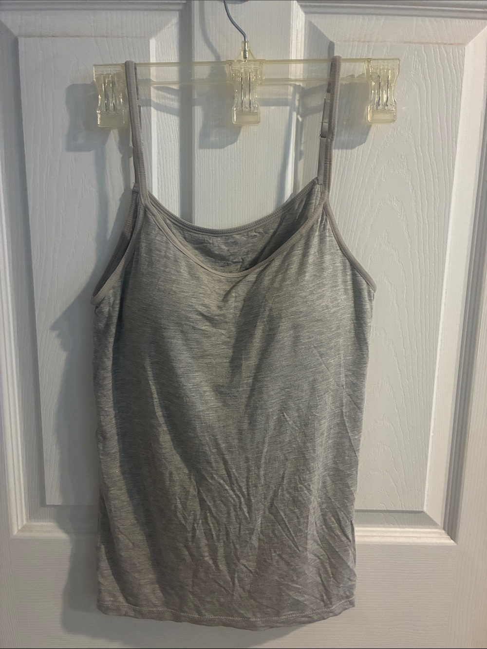 2 Everyday Women's Gray and Black Camisoles - Lightweight Layer